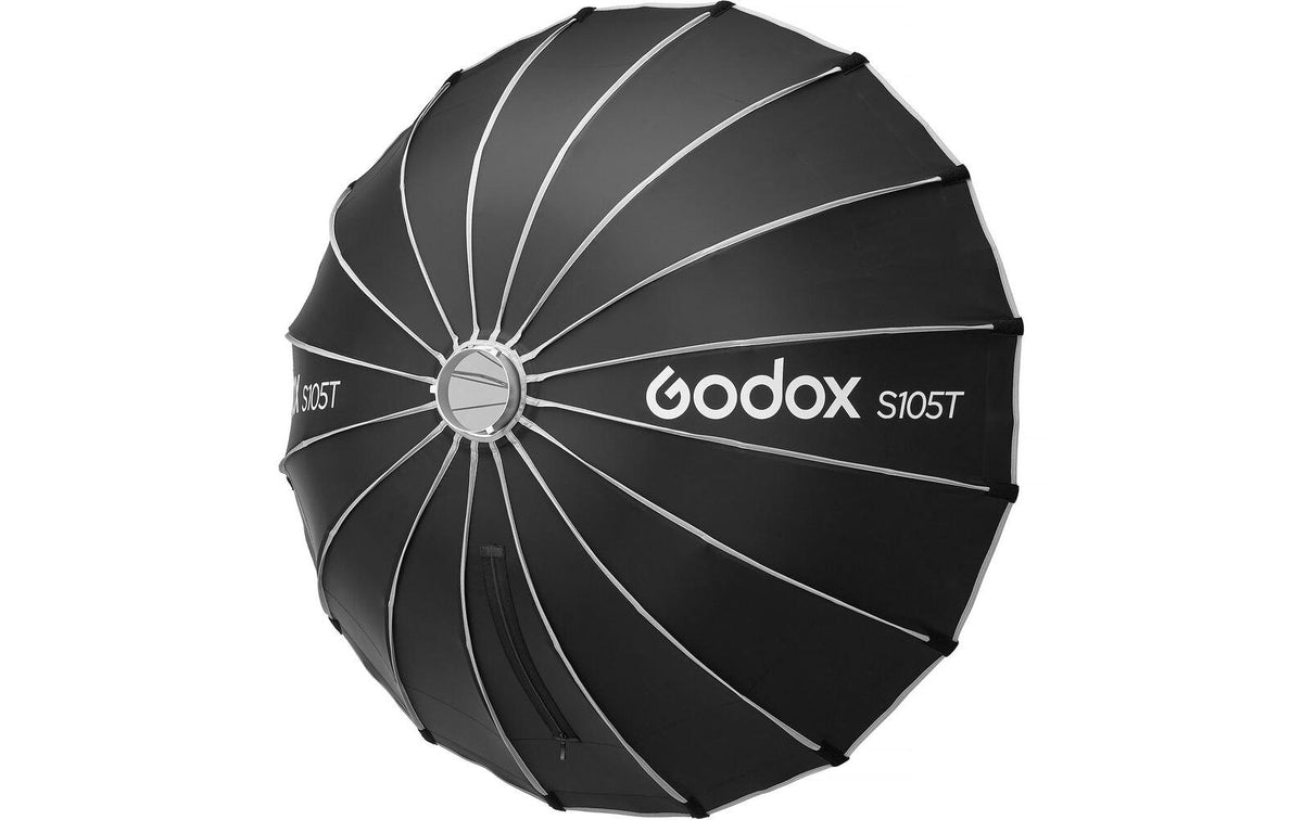 Godox S105T Softbox – 1050 mm – für Bowens – Schwarz/Silber