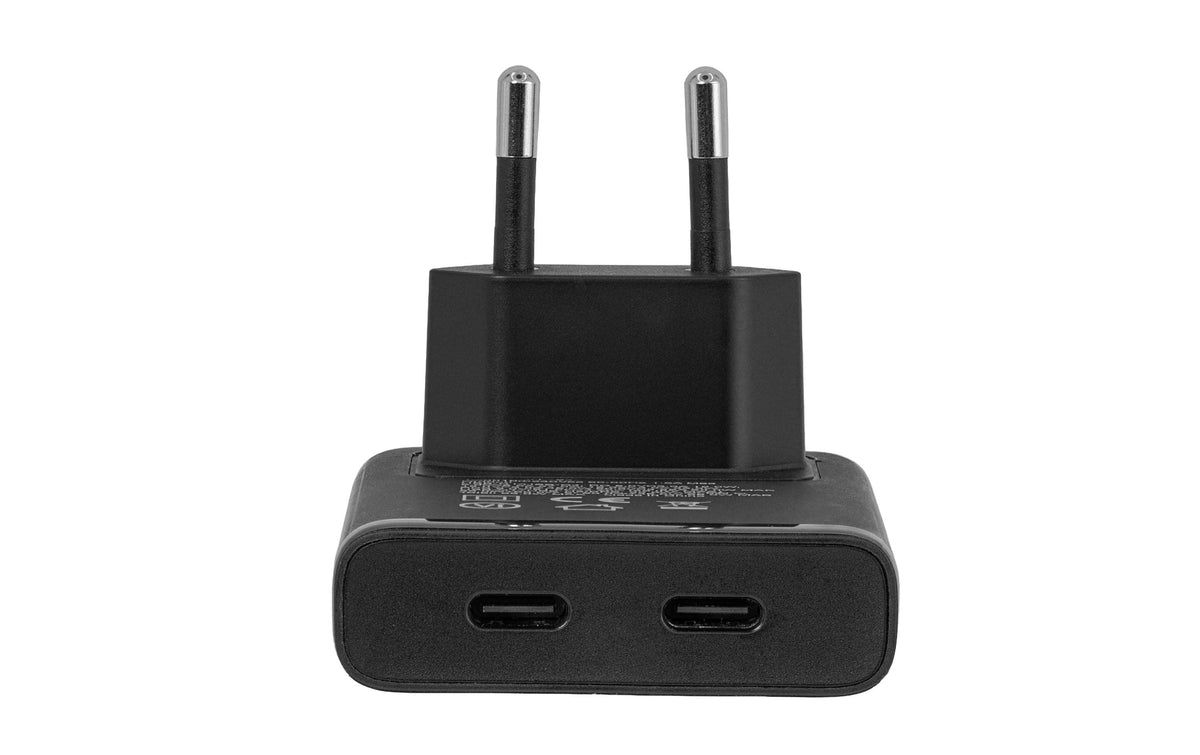 CLUB3D Club 3D CAC-1935 USB-Wandladegerät 65 W – USB-C×2 – PD 3.1, PPS, GaN – für USB-C-Geräte – schwarz