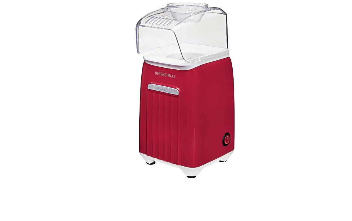 Gourmetmaxx Popcorn-Maschine – 1200 W – Rot/Weiss