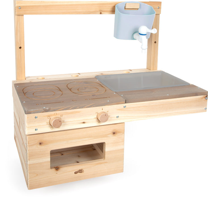 Small foot Spielküche zum Hängen – 60 × 52 × 35 cm – ab 3 J. – Kunststoff/Holz