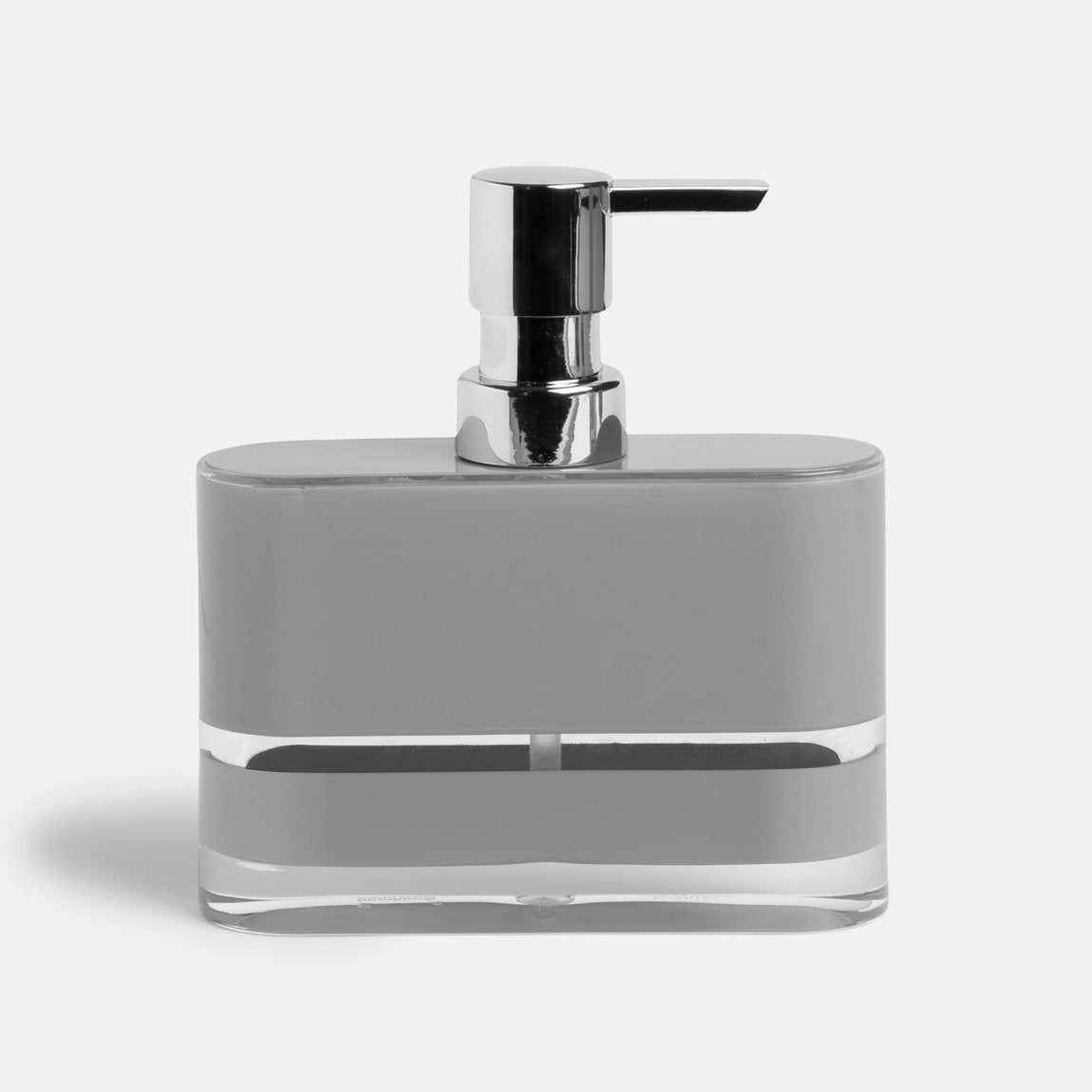 Möve Line Seifenspender – Acryl, Grau, 213 ml