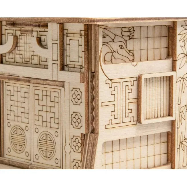EscapeWelt House of the Dragon – Knobelbox, 1–4 Spieler, ab 14 Jahren, 90 Min., DE