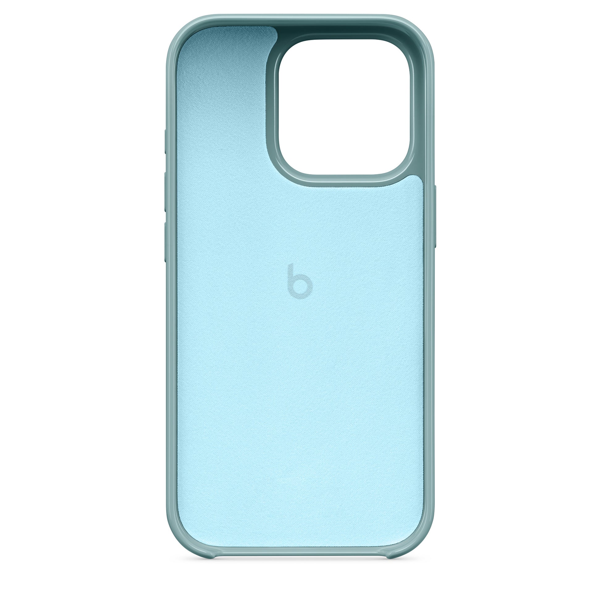 Apple Backcover – für Apple iPhone 16 Pro, MagSafe, PC+TPU+Mikrofaser, Blau