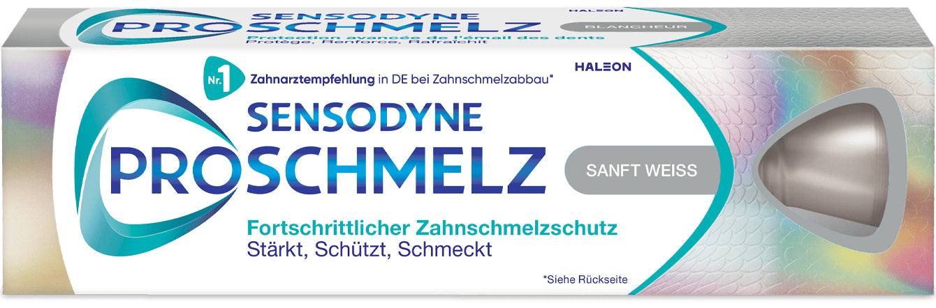 Sensodyne Zahnpasta ProSchmelz – Whitening, mit Fluorid – 75 ml