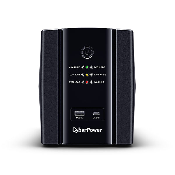 CyberPower UT1500EG USV 1,5 kVA/900 W Line-Interaktiv – Tower – Typ F×4, RJ45×2, USB-A/USB-C