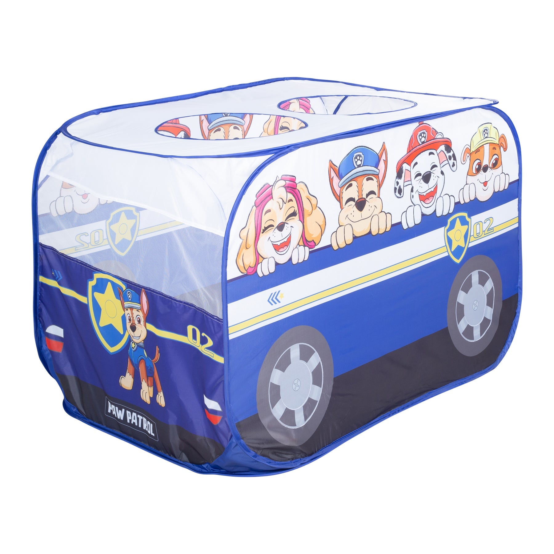roba Spielzelt Paw Patrol – 120 × 75 × 75 cm – ab 2 Jahren – Polyester, mehrfarbig