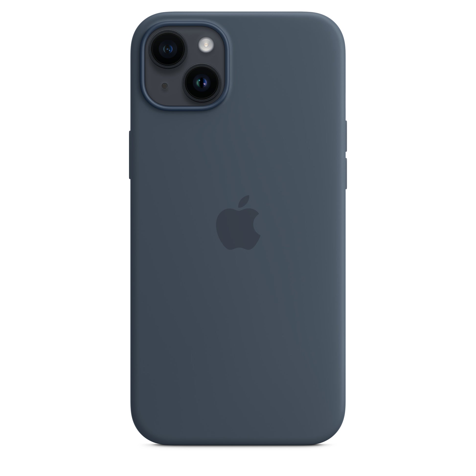 Apple Backcover – für Apple iPhone 14 Plus – Storm Blue – Silikon – MagSafe-kompatibel