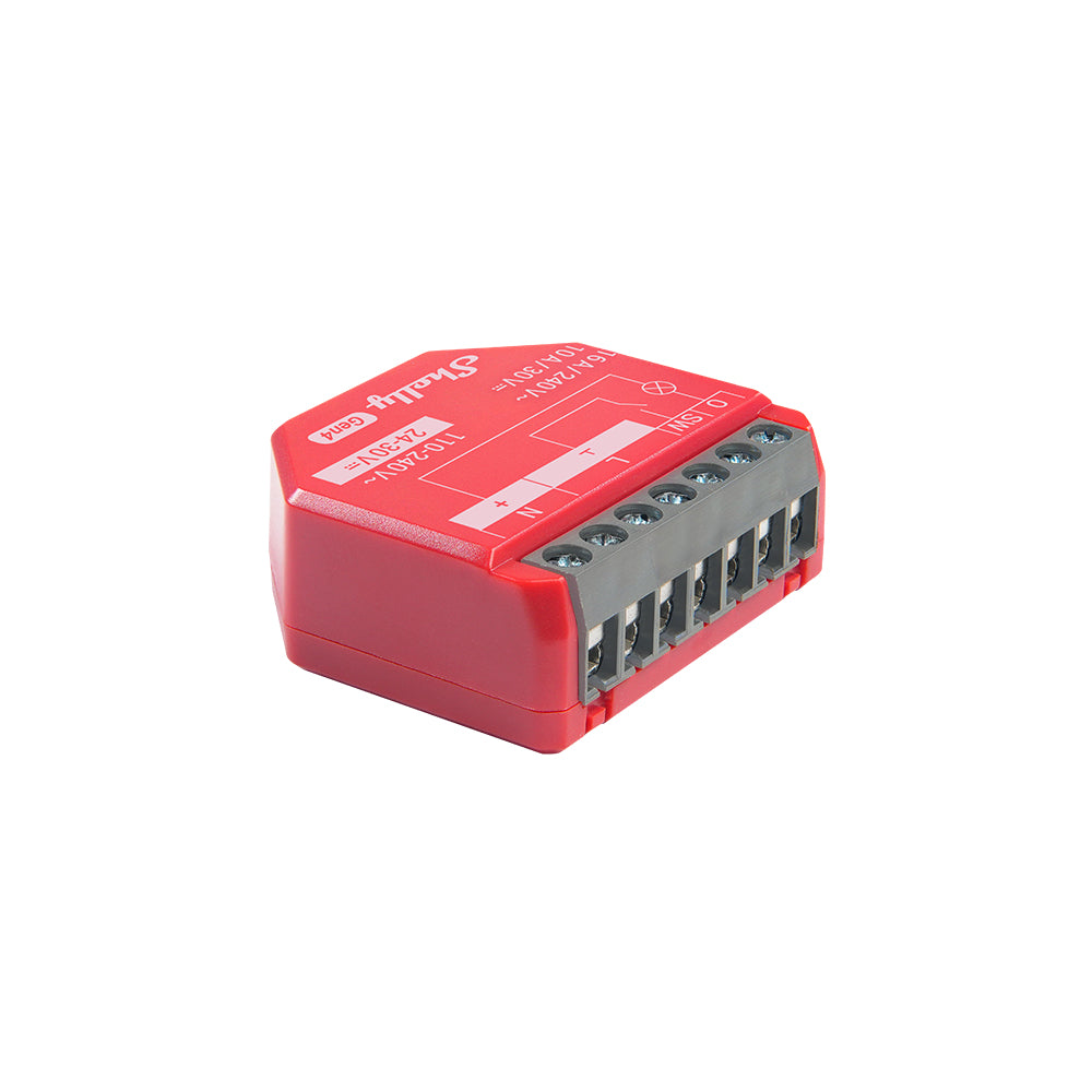 Shelly 1PM Gen4 – Smart-Steckdose – WLAN/Zigbee/Bluetooth, 16 A, Verbrauchsmessung