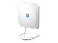 Quwireless Panel-Antenne, Wi-Fi 6E/7, 2,4/5 GHz, 4×4 MIMO, RP-TNC, Wand/Mast