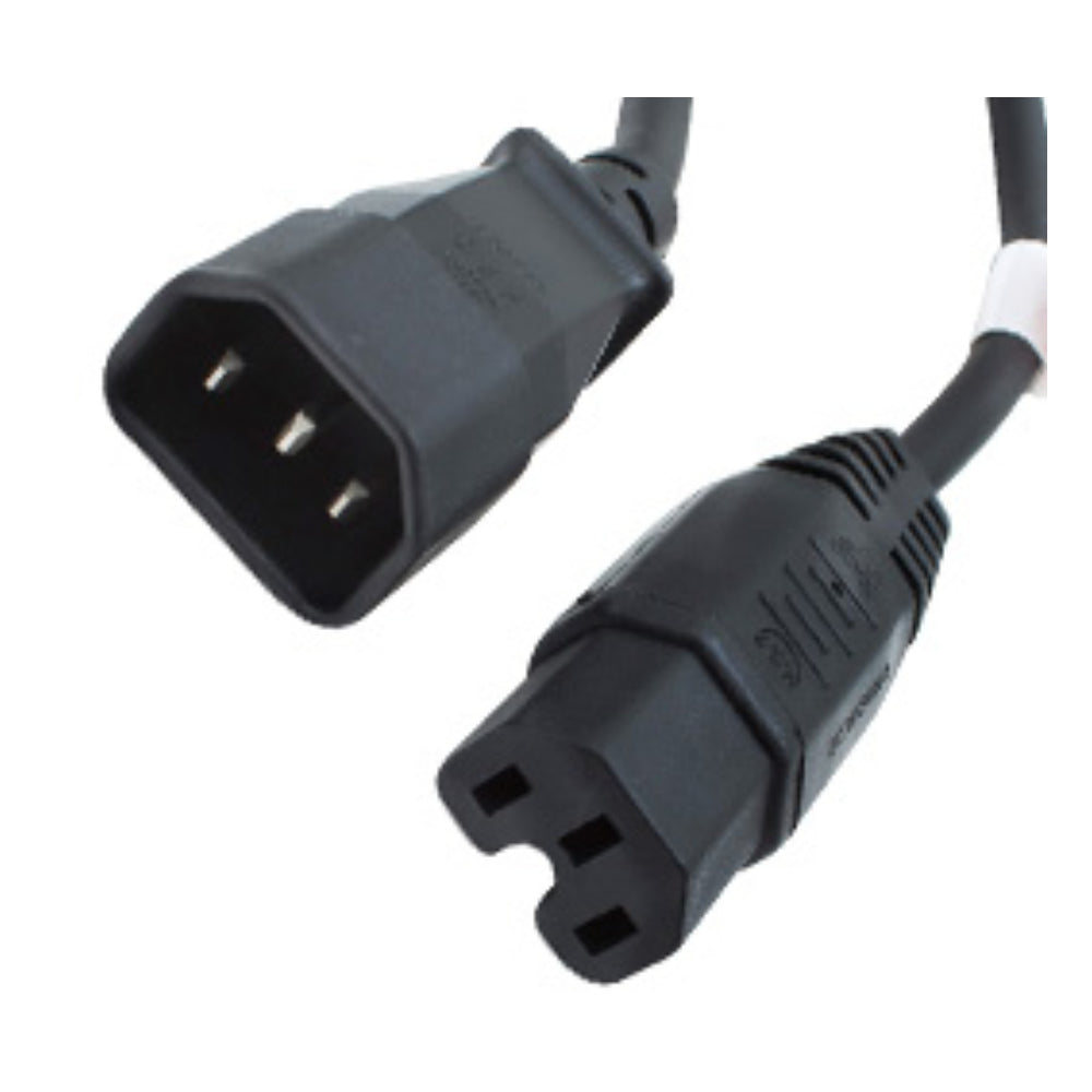 Origin Storage Netzkabel – IEC C14 zu IEC C13, 0,5 m, schwarz