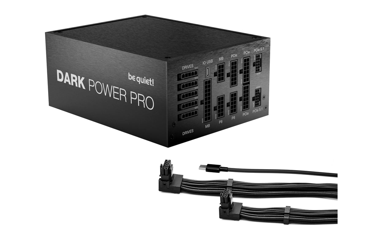 be quiet! be quiet Dark Power Pro 14 IO ATX-Netzteil 1600 W 80 PLUS Titanium