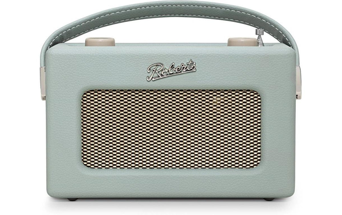 Roberts Radio Roberts Revival Uno Solar – Tragbares DAB+ Radio, UKW, Bluetooth – Blaugrün