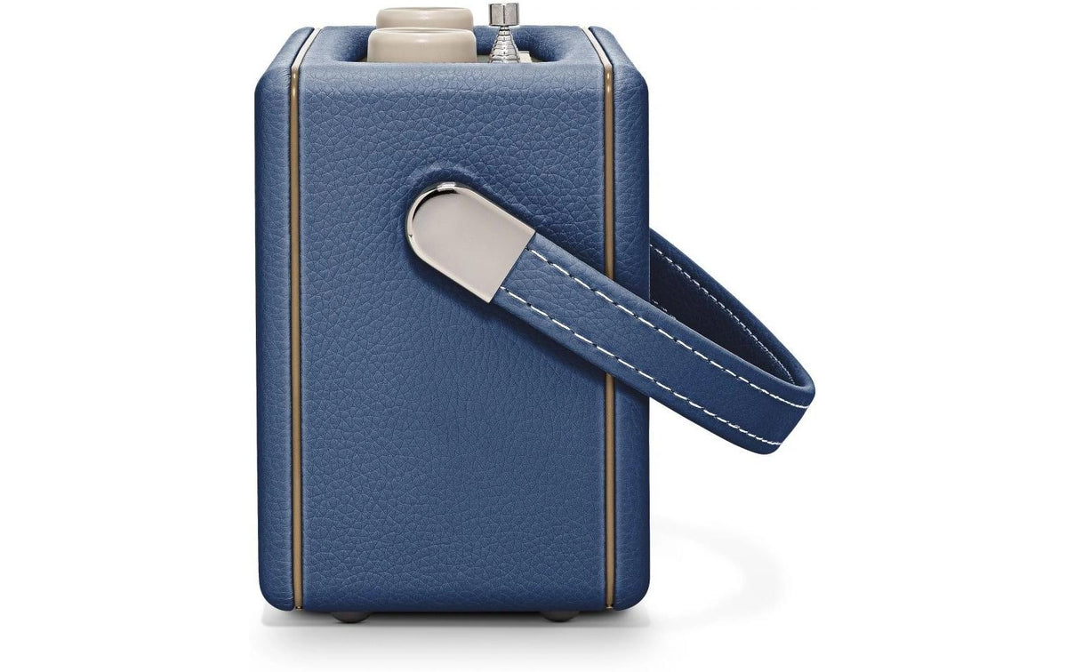 Roberts Radio Roberts Revival Uno Solar – Tragbares DAB+ Radio, UKW, Bluetooth – Dunkelblau