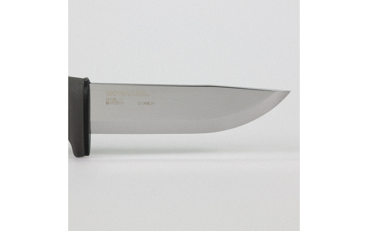 Morakniv Risberg HeavyDuty – Jagdmesser 91 mm, Karbonstahl, Polypropylengriff, schwarz