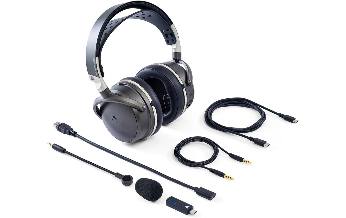 Audeze Maxwell 2 Gaming-Headset – Over-Ear, Stereo, Kabel + BT, ANC, Schwarz