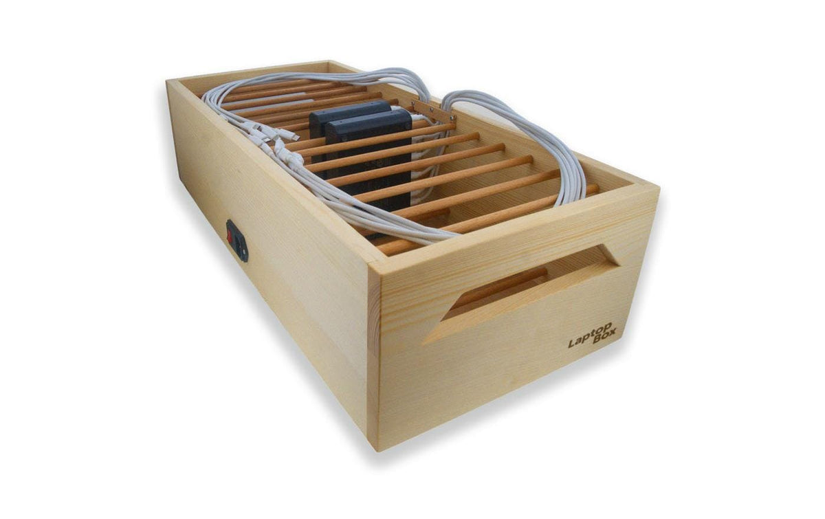 Lmp Lade-/Aufbewahrungsschrank – für 12 Geräte – 500 W – Braun