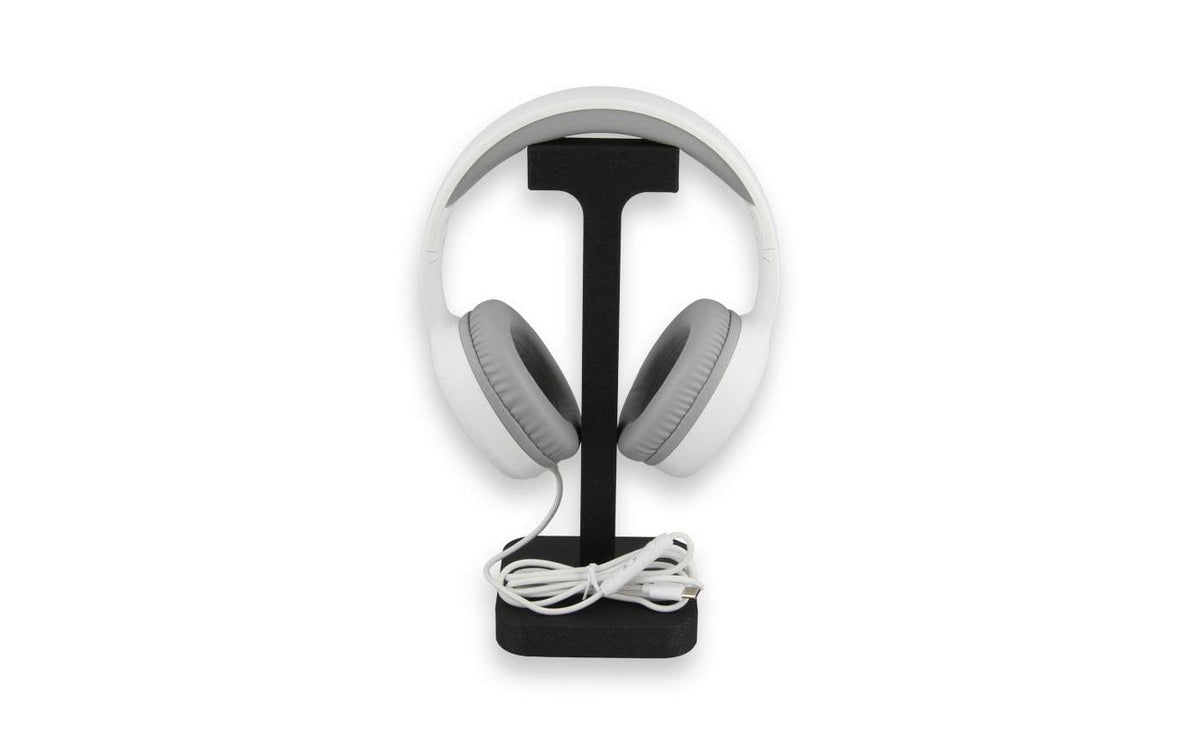LMP Flow OE50C Office-Headset – Over-Ear, Stereo, Kabel (USB-C), Weiss