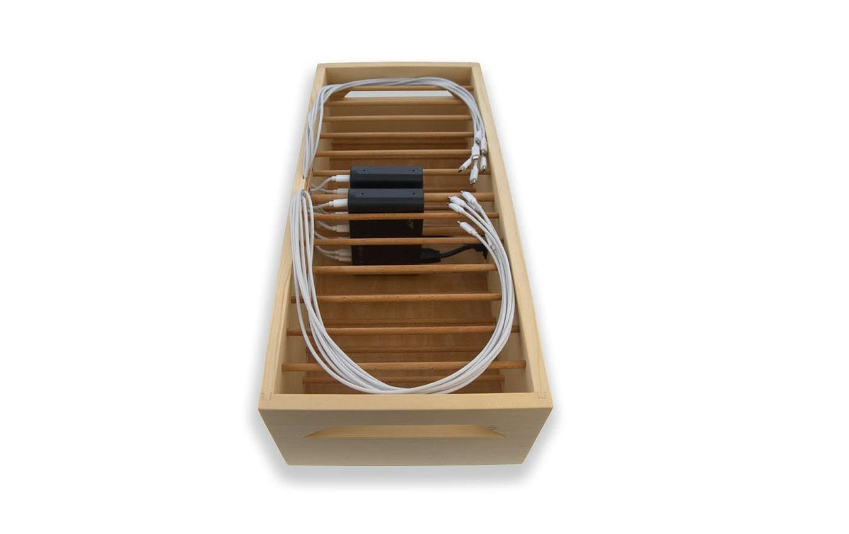 Lmp Lade-/Aufbewahrungsschrank – für 12 Geräte – 500 W – Braun