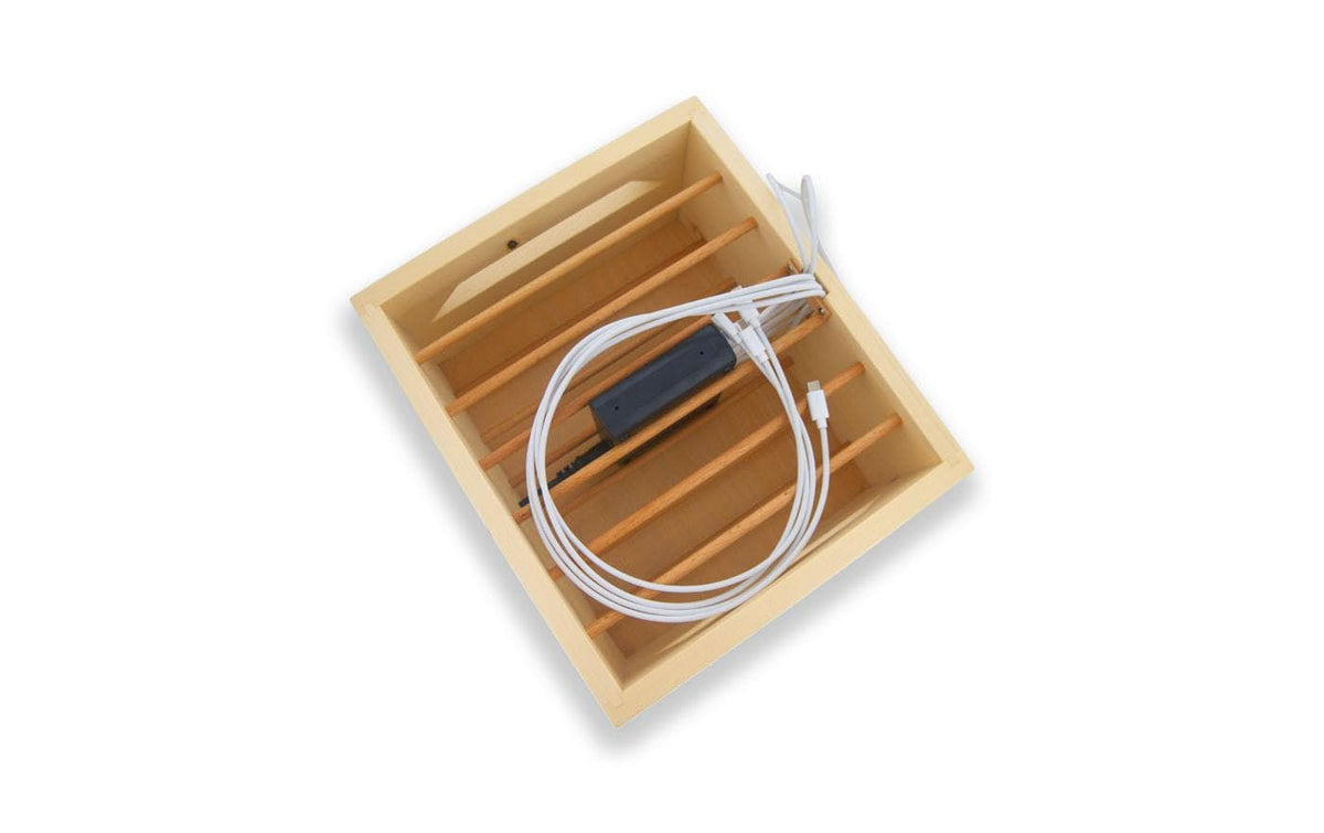 LMP LaptopBox 6-250 100 W – 6 Ladevorgänge – für MacBook Neo 13", MacBook Air 13" u. a. – braun