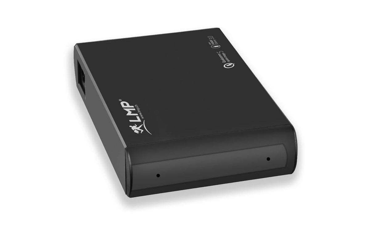 LMP SmartCharge Mini 10-250 USB-Desktop-Ladegerät 250 W – USB-C×10 (25 W pro Port) – für Apple – Schwarz