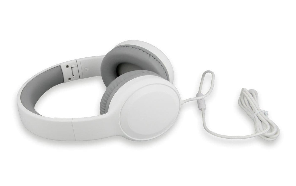 LMP Flow OE50C Office-Headset – Over-Ear, Stereo, Kabel (USB-C), Weiss