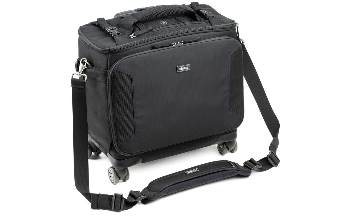 Think Tank Airport Navigator V2.0 Trolley – 22 l, 406 × 406 × 254 mm, 4.5 kg, 4 Räder – PU/Nylon – Schwarz