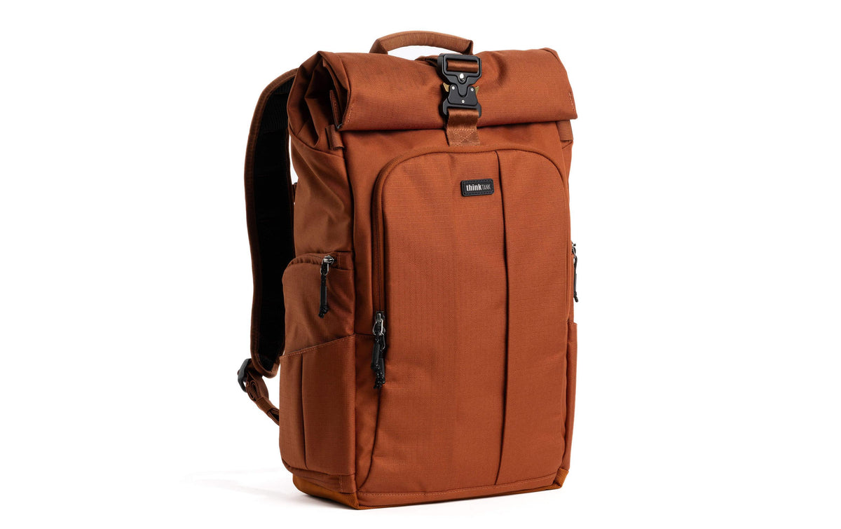 Think Tank FocusPoint Kamerarucksack – 31 l, Regenhülle – für DSLR-/Systemkameras – Terrakotta