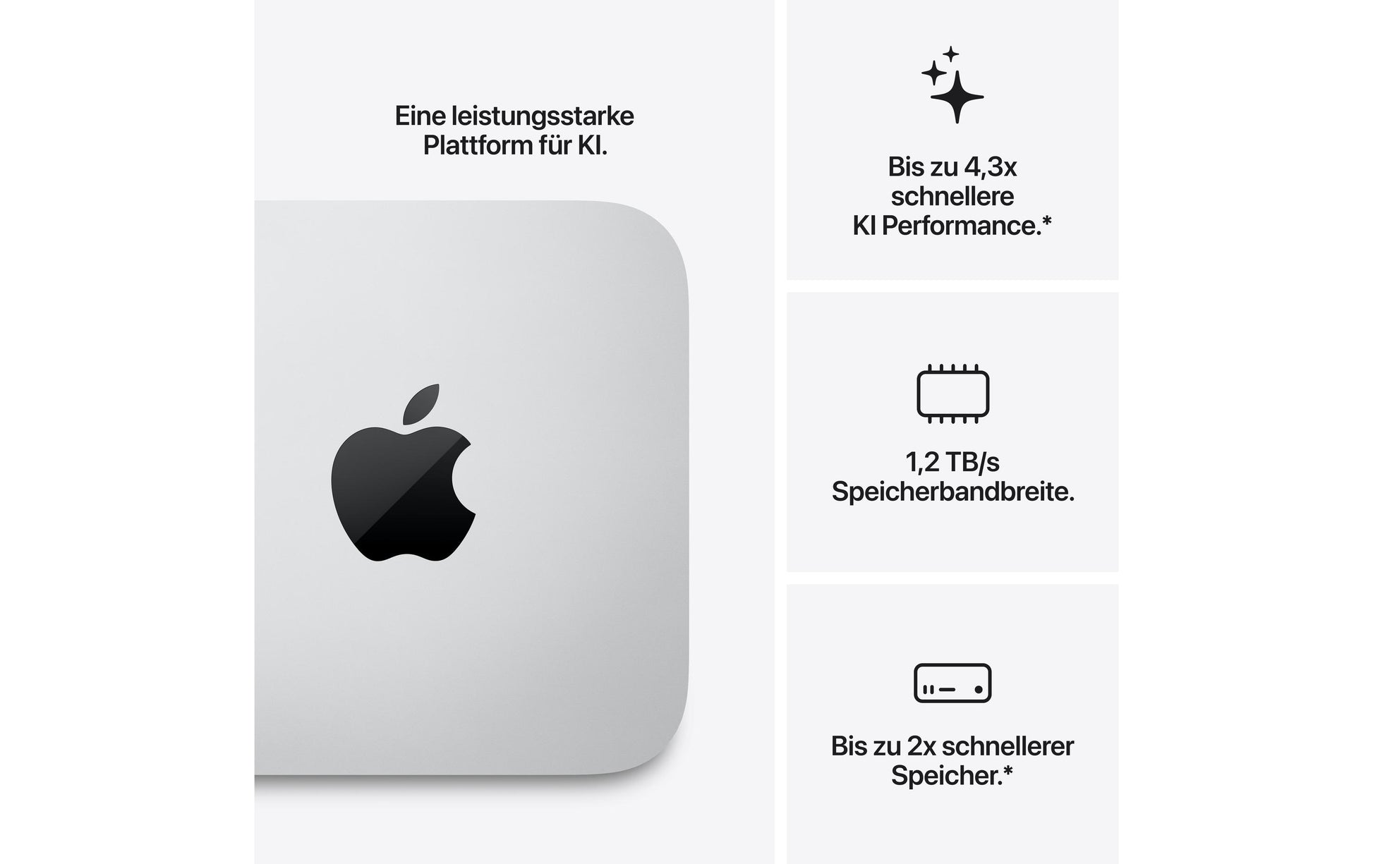 Apple Mac Studio Micro – Apple M5 Ultra, 96 GB RAM, 1 TB SSD, macOS 27 Golden Gate