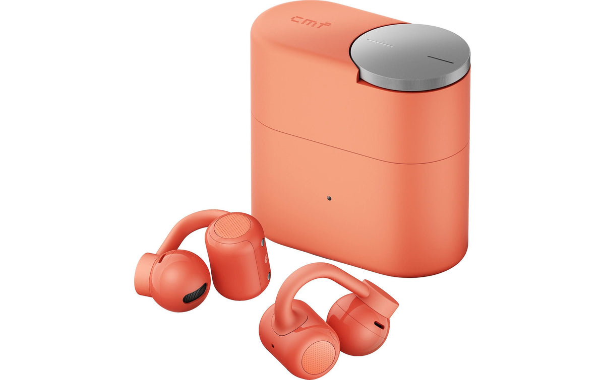 CMF by Nothing Buds Clip Pro Ohrbügel True Wireless – mit Ladecase, Koralle