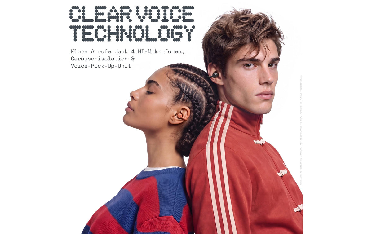 CMF by Nothing Buds Clip Pro Ohrbügel True Wireless – mit Ladecase, Koralle