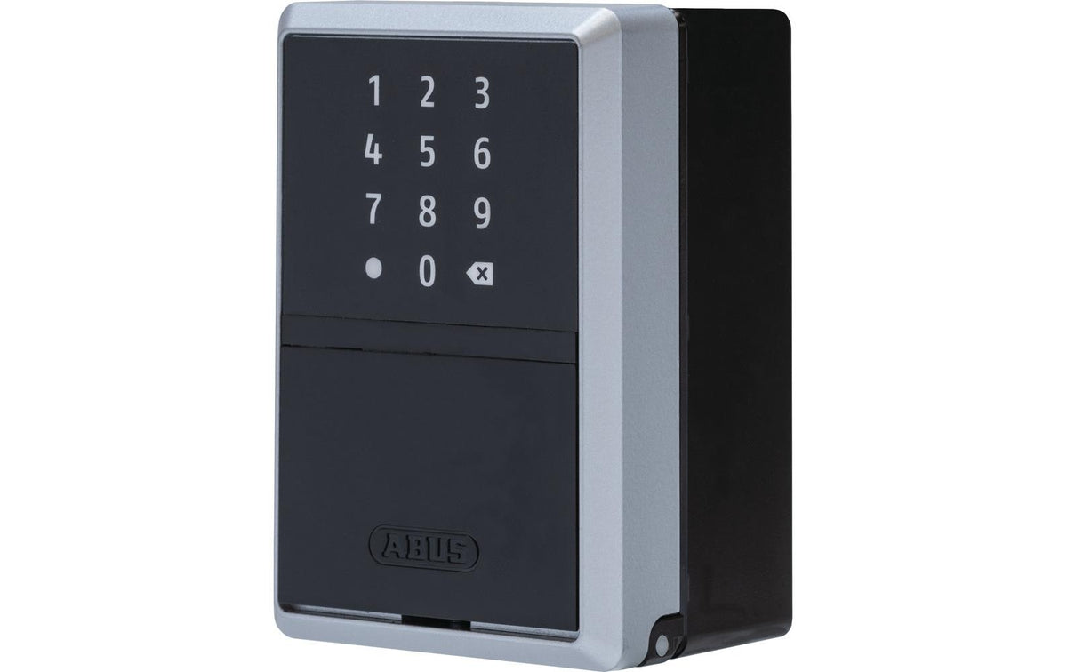 ABUS KEYGARAGE One 787 – Schlüsseldepot, Elektronikschloss, App, wetterfest, 82,5 × 63 × 120 mm