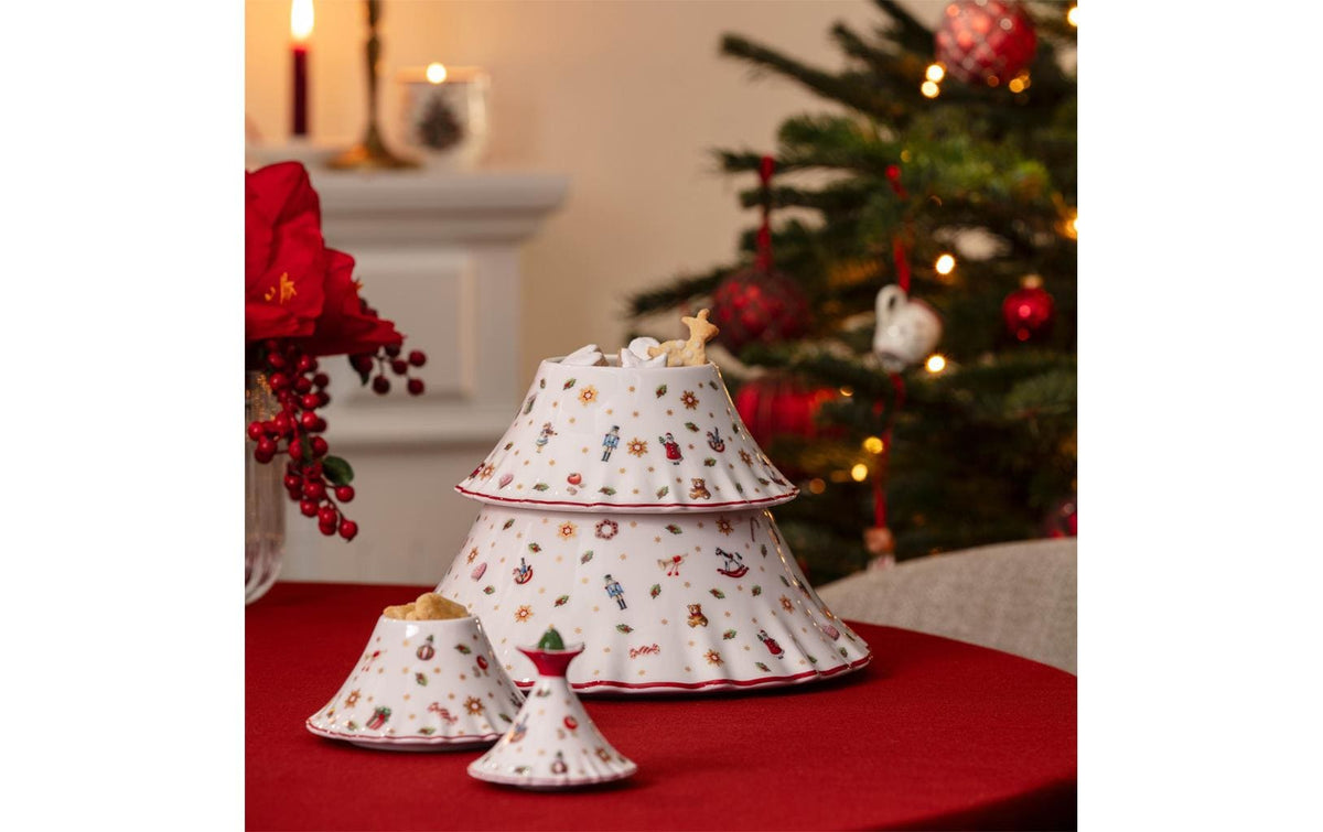 Villeroy & Boch Baumdose – Ø 27,5 × 30 cm – Porzellan & Silikon, mehrfarbig