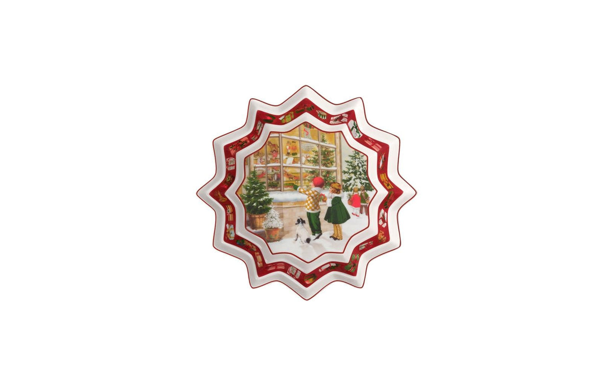 Villeroy & Boch Schale – 430 ml, Ø 25 cm, H 4,3 cm, Porzellan, Mehrfarbig