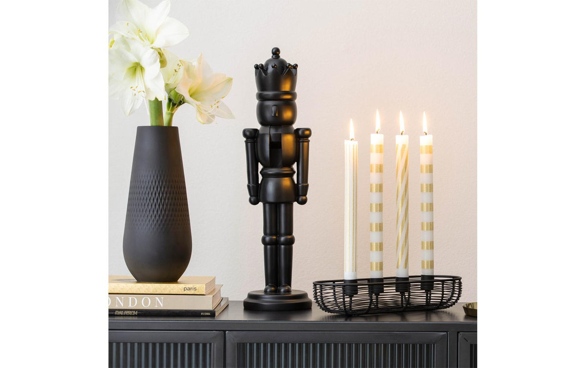 Villeroy & Boch Weihnachtskerzen – Ø 2 × 29 cm – 4-teilig – mehrfarbig