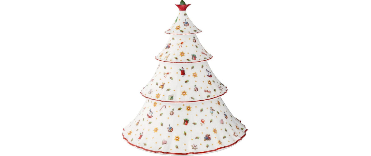 Villeroy & Boch Baumdose – Ø 27,5 × 30 cm – Porzellan & Silikon, mehrfarbig