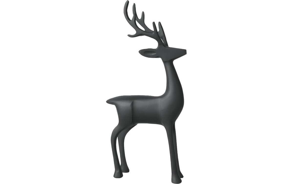 Villeroy & Boch Weihnachtsdeko – 6,5 × 44 × 21,5 cm – Aluminium, Schwarz