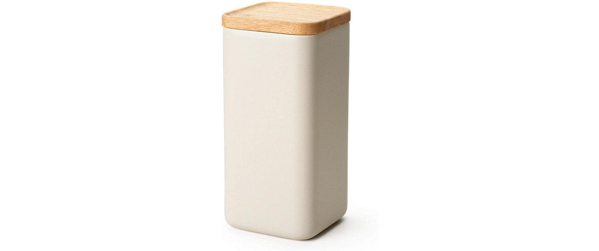 Continenta Vorratsdose 2,4 l, 10,5 × 10,5 × 22 cm, Keramik, Sand