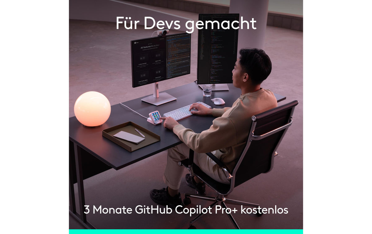 Logitech MX Keypad – Keypad-Steuerpult – Grau