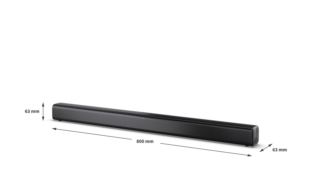 Sharp HTSB145 – Soundbar – 2.0, HDMI ARC, Bluetooth 5.3, 150 W – Schwarz