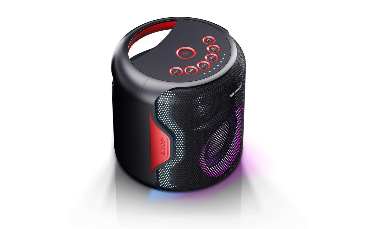 Sharp PS921BK – Bluetooth-Lautsprecher – 69 W, IPX5, 14 h, Schwarz