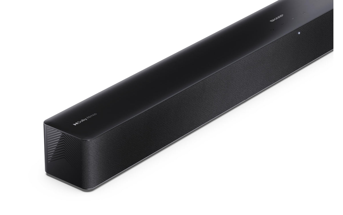 Sharp HT-SBW310 – Soundbar – 2.1, DTS Virtual:X, mit kabellosem Subwoofer, 330 W – Schwarz