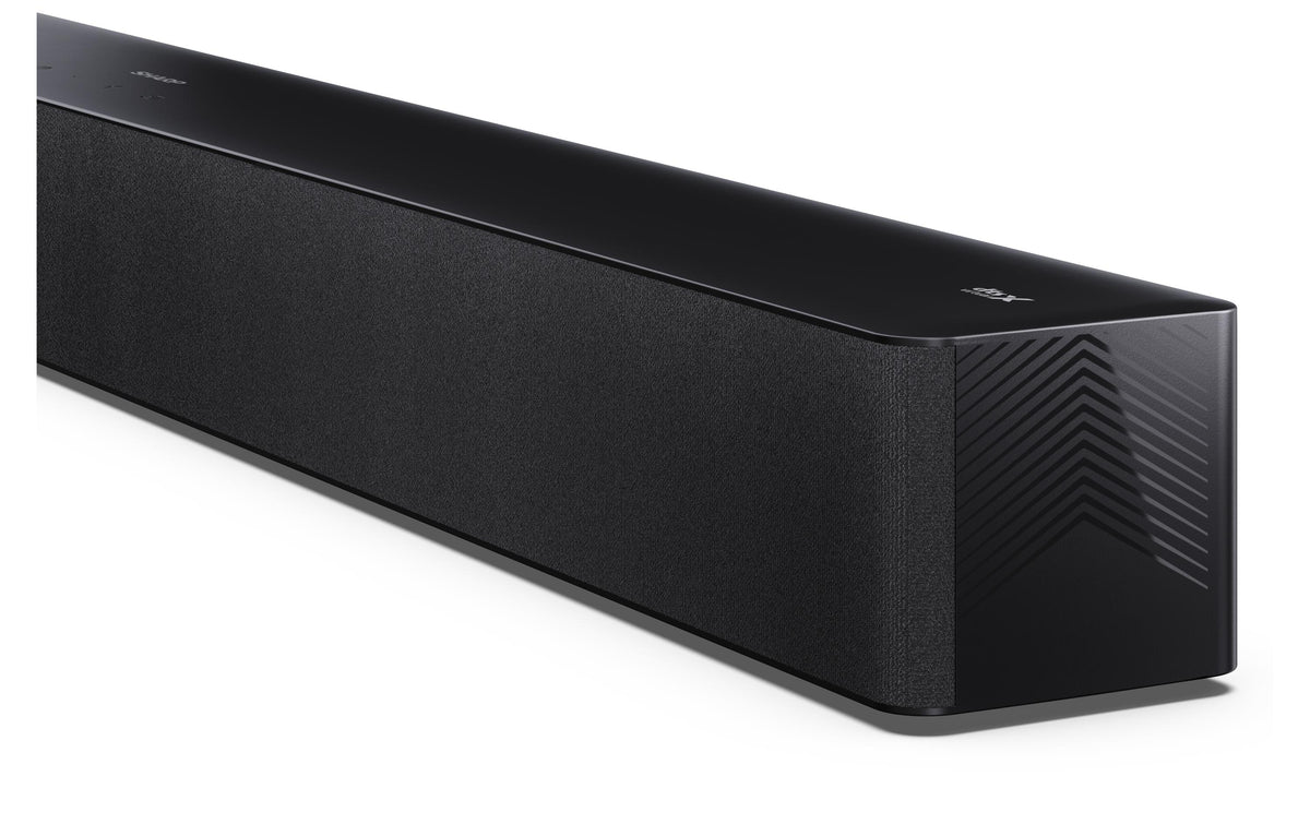 Sharp HT-SBW310 – Soundbar – 2.1, DTS Virtual:X, mit kabellosem Subwoofer, 330 W – Schwarz