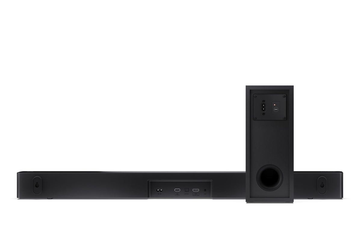 Sharp HT-SBW310 – Soundbar – 2.1, DTS Virtual:X, mit kabellosem Subwoofer, 330 W – Schwarz