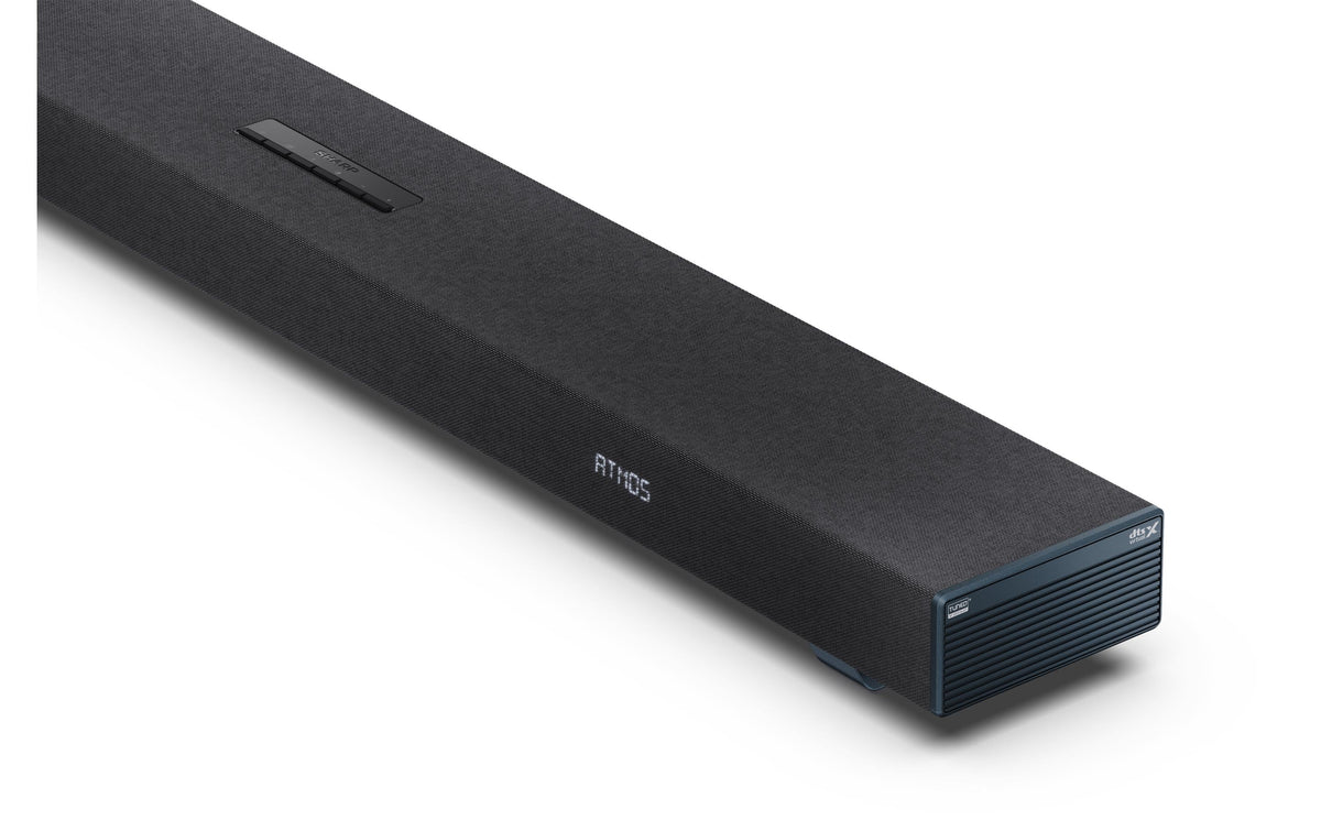 Sharp HT-SBW53121BK – Soundbar – 3.1.2, Dolby Atmos/DTS:X, mit kabellosem Subwoofer, 182 W