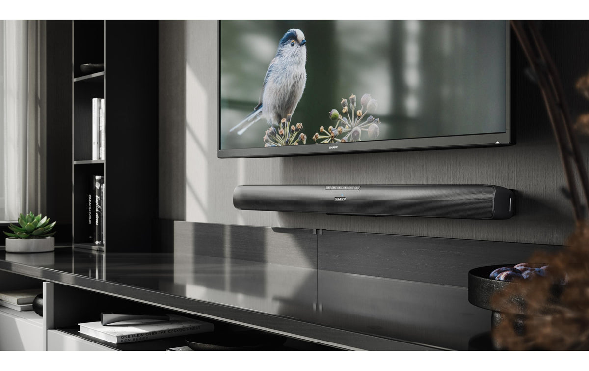 Sharp HT-SB100 – Soundbar – 2.0, HDMI ARC, 75 W, Schwarz