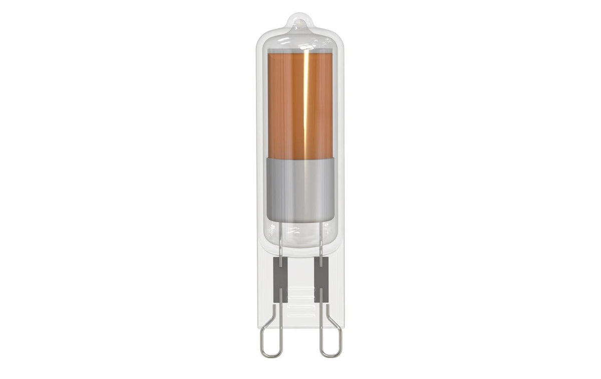 Hama Leuchtmittel G9 – Warmweiss 2700 K, 200 lm, 2 W – IP20 – 1 Stk. – Transparent