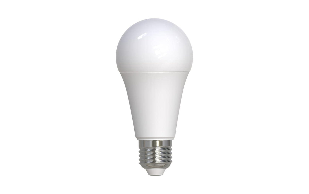 Hama LED-Leuchtmittel E27 A-Form – Warmweiss 2700 K, 2452 lm, 15 W – IP20 – 1 Stk. – Weiss, matt