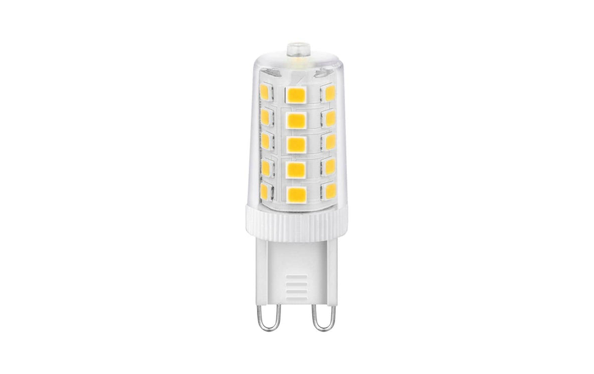 Hama LED-Leuchtmittel G9 – Warmweiss 2700 K, 320 lm, 3 W – IP20 – 1 Stk., Transparent