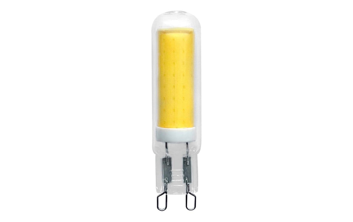 Hama Leuchtmittel G9 – Warmweiss 2700 K, 470 lm, 4,2 W, dimmbar – IP20 – 1 Stk. – Transparent