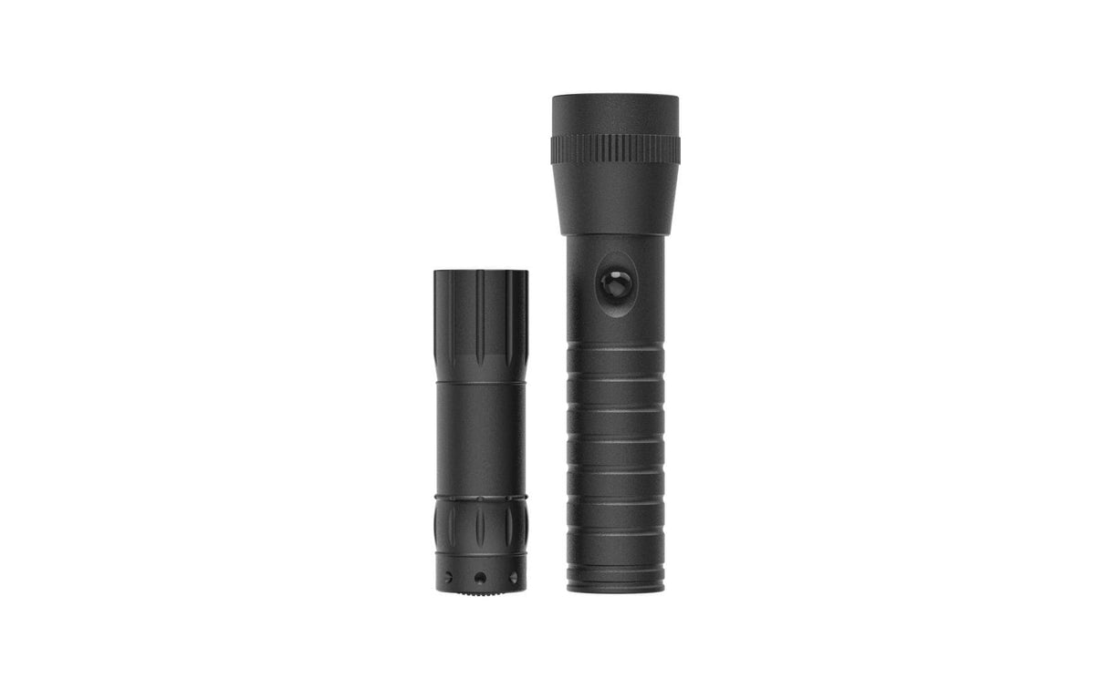 Hama Taschenlampe FL-DUO – 60 lm, 10 m, AAA Batteriebetrieb, 2er-Pack – Schwarz